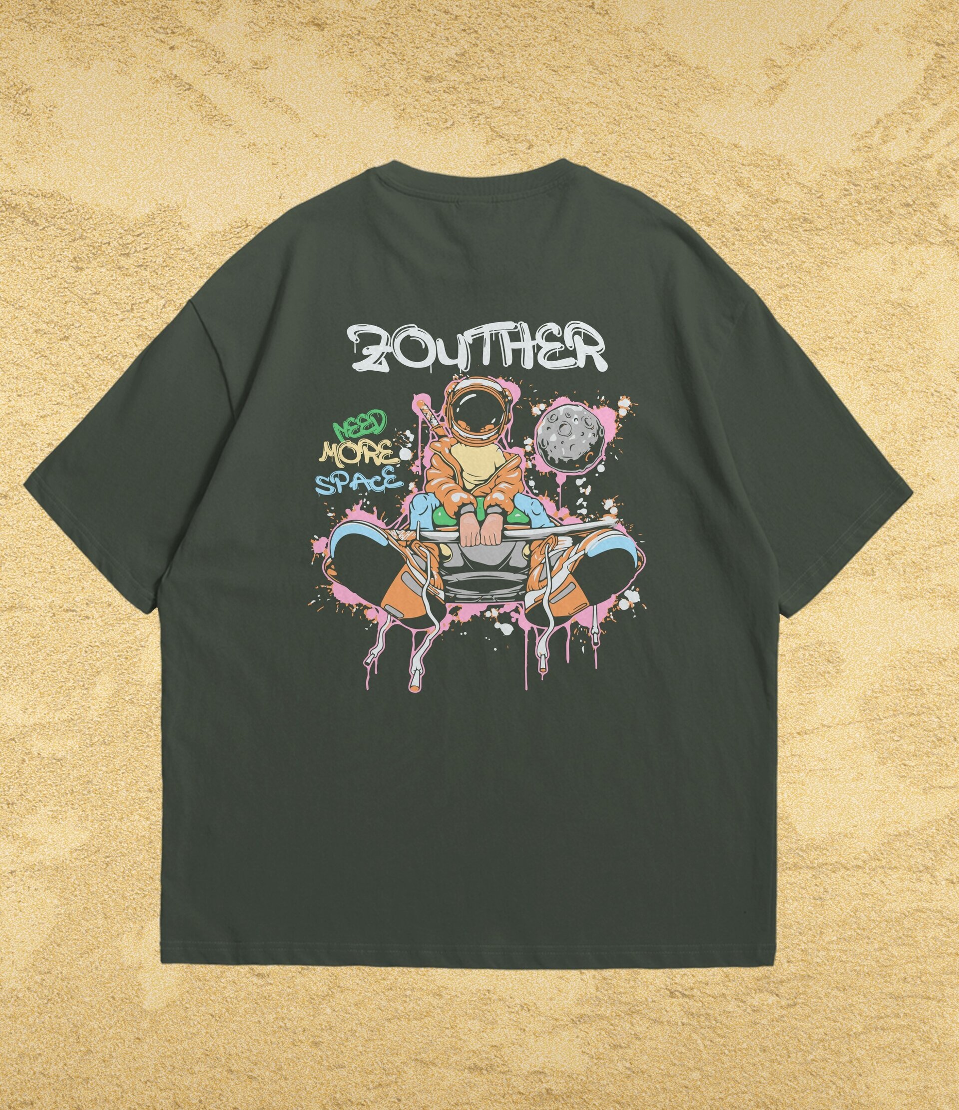 CAMISETA OVERSIZE SPACE - 3