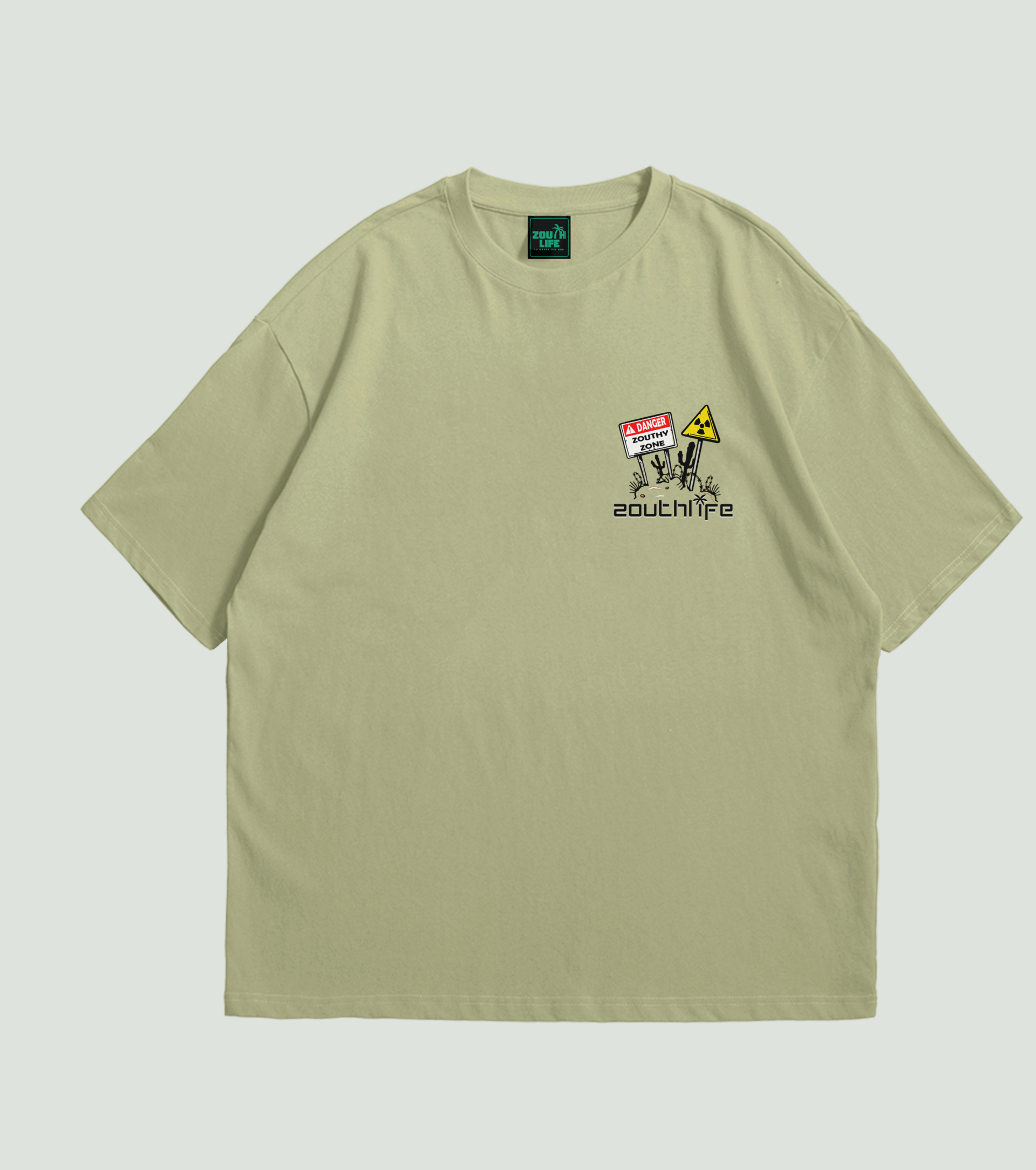 CAMISETA OVERSIZE ZOUTHY ALIEN - 3