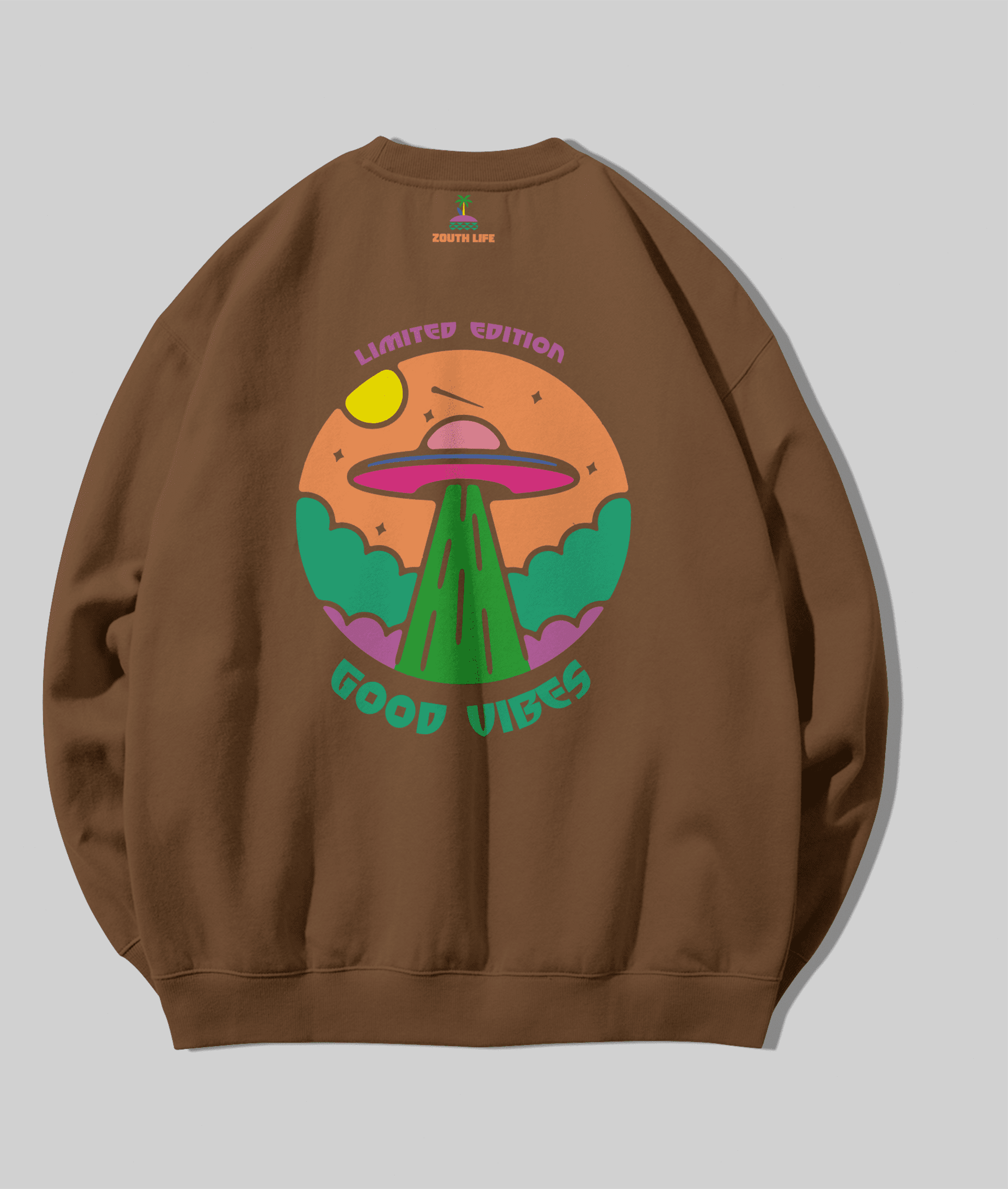 SUDADERA CREW UFO VIBES - 2
