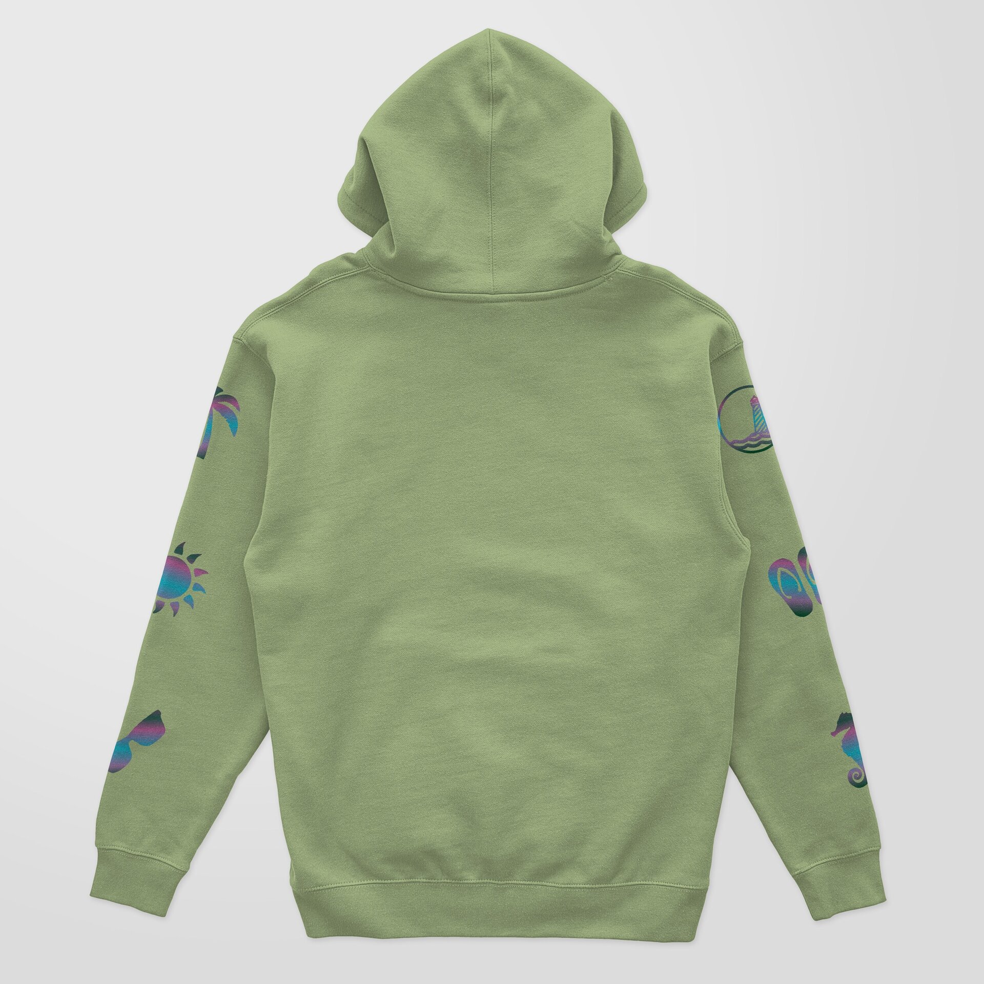 SUDADERA BEACHLIFE PISTACHO - 2
